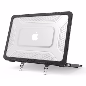 Tech-Protect Kevlar Pro suojakuori MacBook Neo 13" 2026 - musta ja kirkas