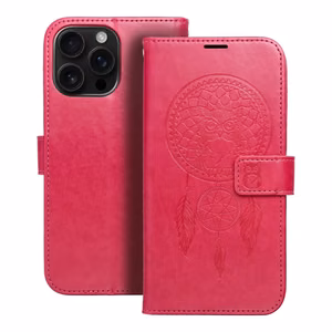 MEZZO kirjakotelo IPHONE 16 Pro Maxille unisuodatin magenta