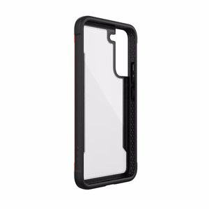 X-Doria Raptic Shield Pro suojakuori Samsung Galaxy S22+ 5G -laitteelle, antimikrobisella suojalla, punainen