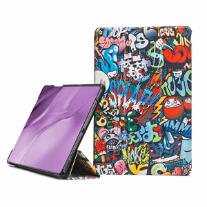Case Reach Smart Leather Samsung X200/X205 Tab A8 10.5 2021 graffiti
