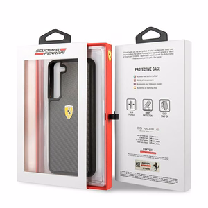 Ferrari FEHCS22SFCAK S22 S901 musta/musta kovakotelo On Track Real Carbon