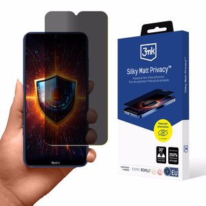Xiaomi Redmi 8 – 3mk Silky Matt Privacy tietosuojakalvo
