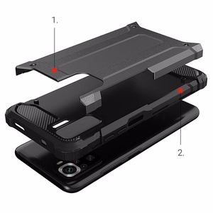 ARMOR-suojakuori Xiaomi Redmi Note 10 Pro / Redmi Note 10 Pro Max, musta