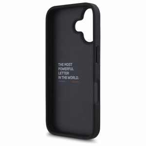 BMW M Grip Stand Smooth and Carbon Suojakuori iPhone 16:lle - Musta