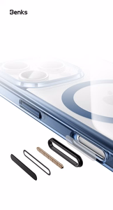 Benks Magnetic Lucent Pro -suojakuori iPhone 16 Prolle vihreä