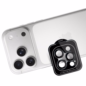 Karkaistu lasi kameralle 3mk Lens Pro Apple iPhone 17 Pro/17 Pro Max musta