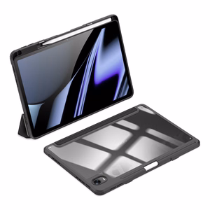 Dux Ducis Toby panssaroitu Flip Smart Case Oppo Pad kynänpidikkeellä Musta