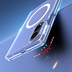 MagSafe-yhteensopiva DUX DUCIS CLIN MAG -suojakuori SAMSUNG Z Fold 8 Wide, läpinäkyvä