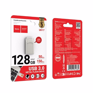 HOCO USB-muistitikku USB A + USB C UD17 128GB USB3.0