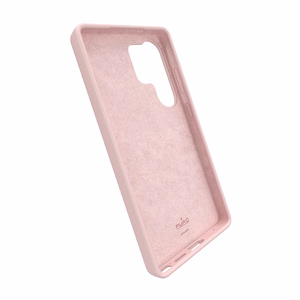 Puro Icon silikoninen suojakuori Samsung Galaxy S25 Ultra -puhelimelle - vaaleanpunainen