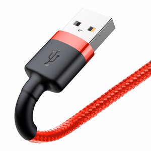 Baseus Cafule USB - Lightning kaapeli 2 m 1,5A (punainen-punainen)