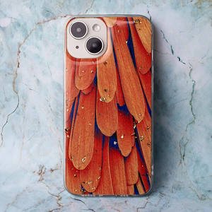 Gold Glam suojakuori puhelimelle Samsung Galaxy A25 5G (global) oranssi