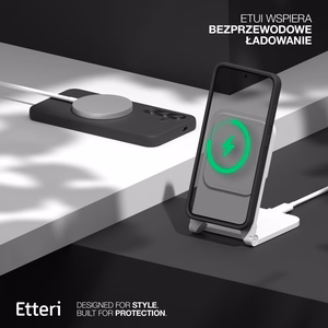 Etteri Silicone Mag -suojakuori Samsung Galaxy S26 Ultra musta