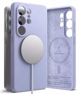 Ringke Silikoninen MagSafe Suojakuori Samsung Galaxy S26 Ultra:lle violetti