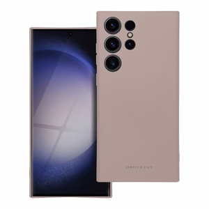 ROAR Space Suojakuori Samsung S23 Ultralle puuteriinen vaaleanpunainen
