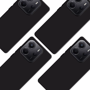 3mk Matt Case Pro Suojakuori Xiaomi Redmi Note 14 5G:lle - mattamusta