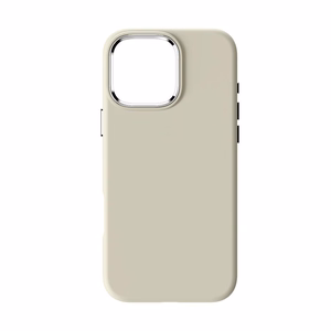 Suojakuori iPhone 16 PRO MAX:lle Forcell F-Protect Frame Premium yhteensopiva MagSafen kanssa antiikki valkoinen