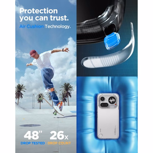 Spigen Ultra Hybrid suojakuori Nothing Phone 4A Pro - läpinäkyvä