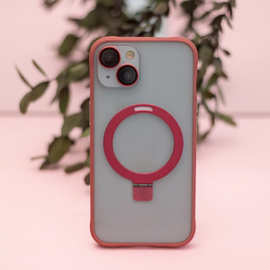 Mag Ring suojakuori iPhone 14 6,1', punainen