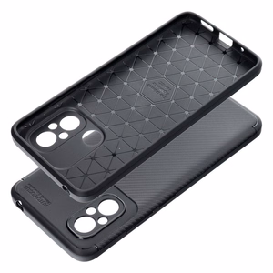 Suojakuori Xiaomi Redmi 12C:lle Carbon Premium musta