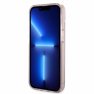 Karl Lagerfeld KLHCP14MHNCHTCP iPhone 14 Plus 6.7 vaaleanpunainen/vaaleanpunainen kova suojakuori Ikonik Choupette