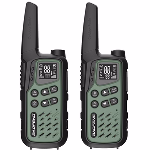 Baofeng BF-T25E -radiopuhelinsetti, 2 kpl, vihreät