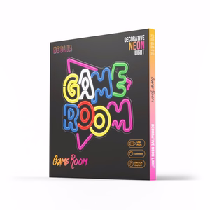 Neon PLEXI LED GAME ROOM moniväri NNE20 Neolia