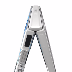 Spigen AirSkin MagFit case for Samsung Galaxy Z Flip 8 – clear and white