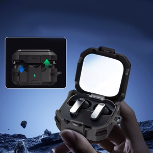 Tech-Protect Carbonox MagSafe Case for Samsung Galaxy Buds 4 / 4 Pro - Black