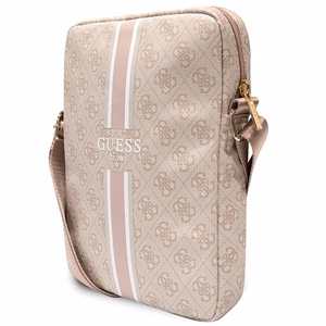 Guess laukku GUTB10P4RPSP 10" vaaleanpunainen 4G Stripes tablettilaukku