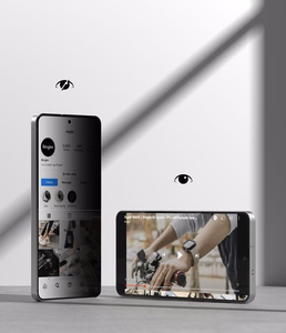 Ringke Easy Slide Privacy Karkaistu lasi 2 kpl Samsung Galaxy S26:lle