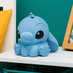 Disney Stitch – pehmeä silikoninen LED-yövalo lapsille, säädettävä kirkkaus
