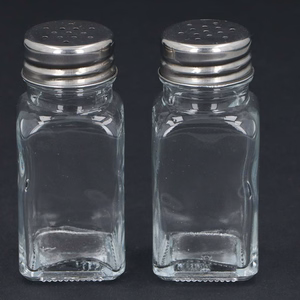 Alpina glass salt-and-pepper shaker set, 2 pcs.