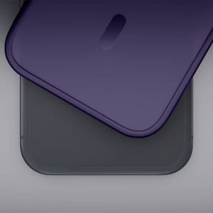 3mk Smoke MagCase - suojakuori iPhone 17:lle - violetti-läpikuultava