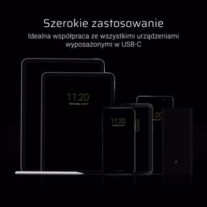Green Cell KABGC03 USB-kaapeli 0,25 m USB A - USB C, musta