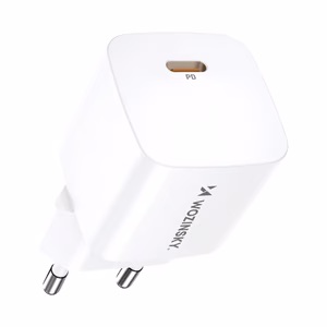 Wozinsky CMWCS USB-C PD 20W seinälaturi - valkoinen