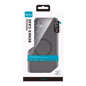 Benks Magnetic Lucid Armor Suojakuori (A050) Samsung Galaxy S26 Ultra:lle musta
