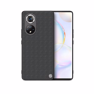 Nillkin Textured Case kestävä vahvistettu kotelo geelirunko ja nylon takaisin Honor 50 Pro musta