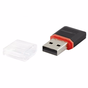 Esperanza EA134K kortinlukija musta, hopeinen, läpinäkyvä USB 2.0