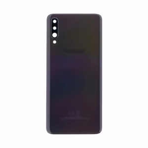 Takakansi yhteensopiva Samsung A705 A70 musta (kameran linssillä) HQ