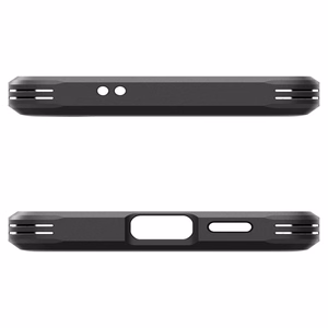 Spigen Tough Armor suojakuori Samsung Galaxy S24:lle musta