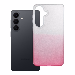 Samsung Galaxy S26 Plus Suojakuori Shining läpinäkyvä vaaleanpunainen