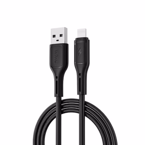 WiWU - Starlink Series datakaapeli Wi-C001 USB A - Lightning 2,4A - musta