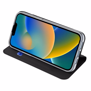 Dux Ducis Skin Pro Holster Flip Cover iPhone 14 Plus -puhelimelle musta