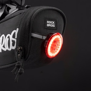 Rockbros G007 Flash Journey satulalaukku, 0.8L – väri: musta