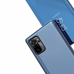 Clear View Case flip case Xiaomi Redmi Note 11 Pro+ 5G (Kiina) / 11 Pro 5G (Kiina) / Mi11i HyperCharge / Poco X4 NFC 5G vaaleanpunainen vaaleanpunainen