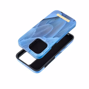 Suojakuori iPhone 15 PRO MAX:lle Forcell F-Protect Mirage MagSafe-yhteensopiva sininen lintu