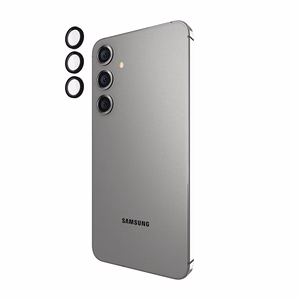 Case-Mate Aluminum Ring Lens Protector camera-lens glass for Samsung Galaxy S24+, black