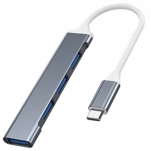 VAKOSS TC-4125X USB-C keskitin 1x USB 3.0 3x USB 2.0