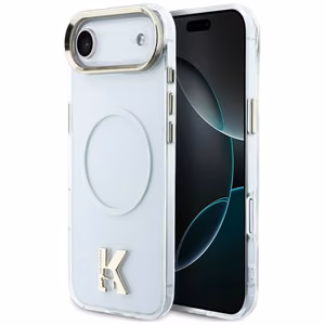 Karl Lagerfeld IML K Head Logo MagSafe Suojakuori iPhone Airille - läpinäkyvä